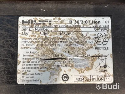 36 volts batterier och laddare HILTI