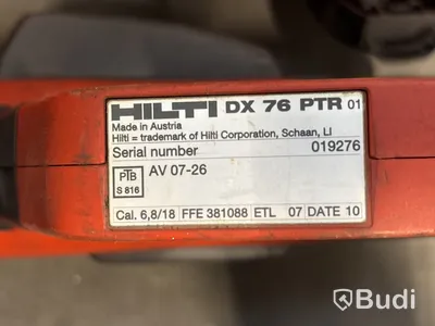 Bultpistol krutdriven HILTI