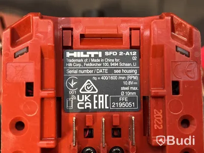 Verktygspaket HILTI 12 volt