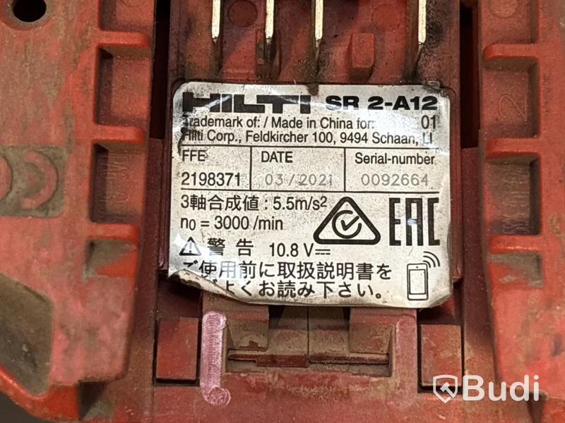 Verktygspaket HILTI 12 volt
