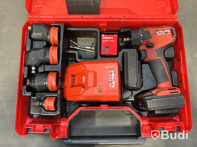 Borrskruvdragare med utbytbar chuck HILTI 12 volt