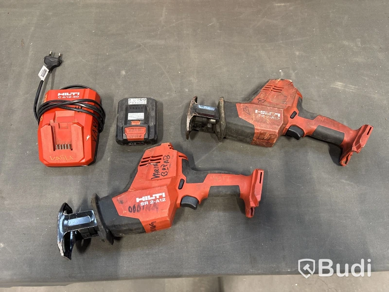 Tigersågar 2 stycken HILTI 12 volt