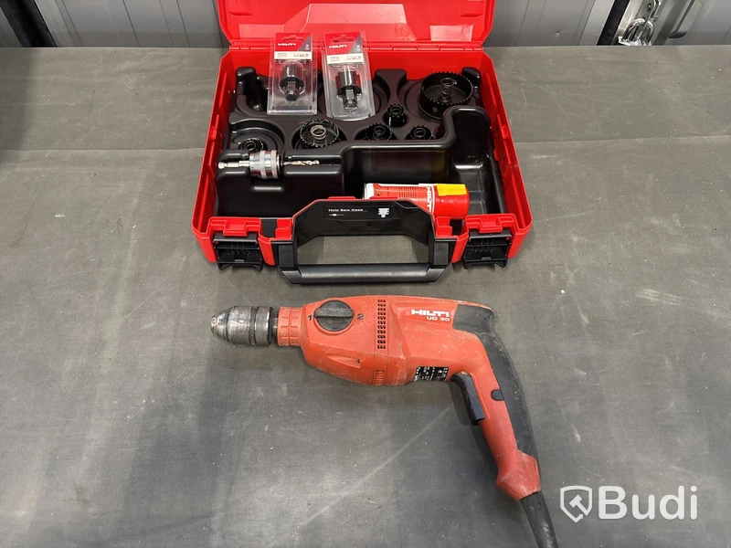 Borrskruvdragare UD 30 och hålsågar HILTI