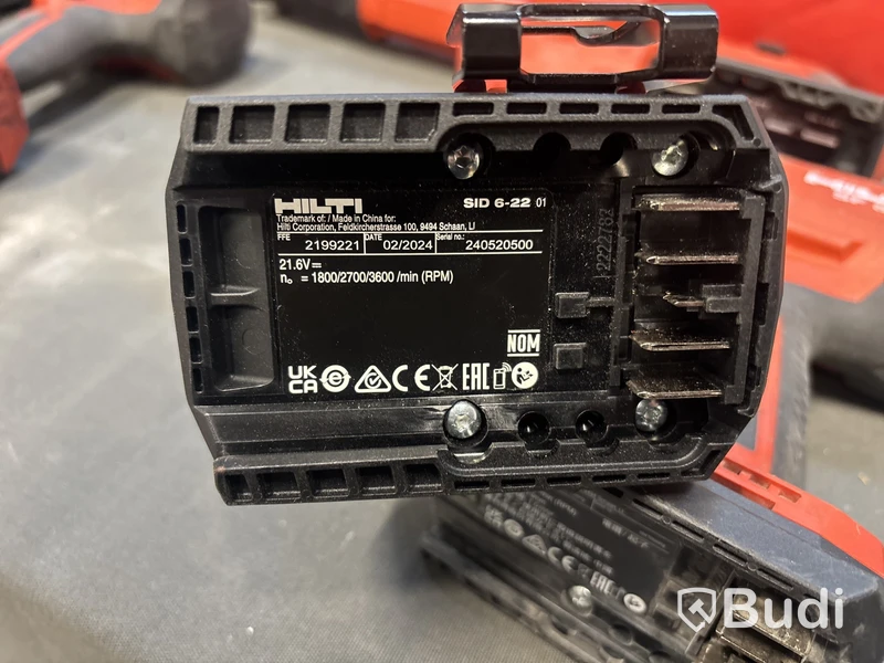 Verktygspaket HILTI Nuron 22 volt