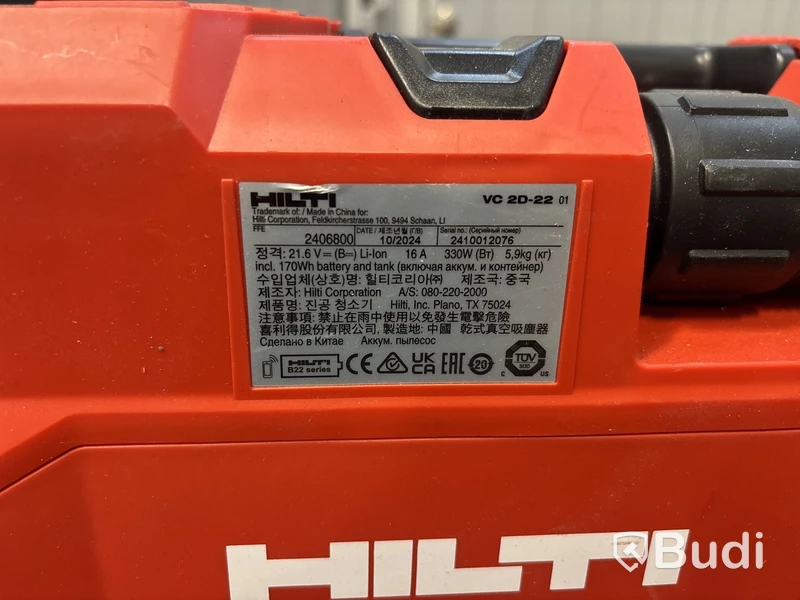 Verktygspaket HILTI Nuron 22 volt
