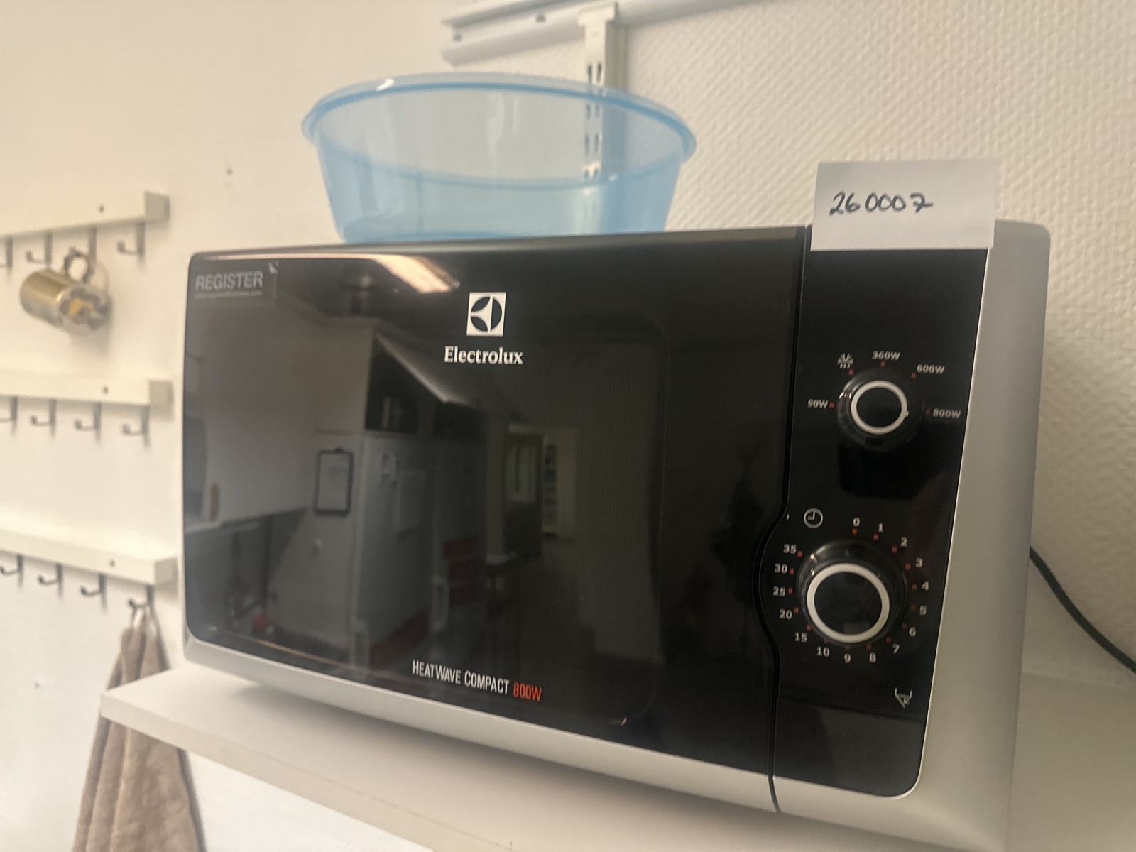 Mikrovågsugn, Electrolux, HeatWave Compact 800W