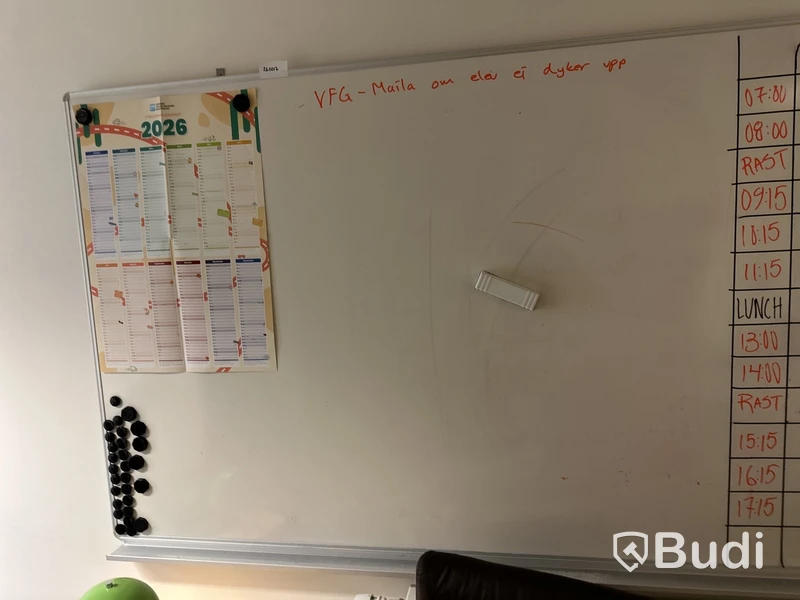 Whiteboard modell större.