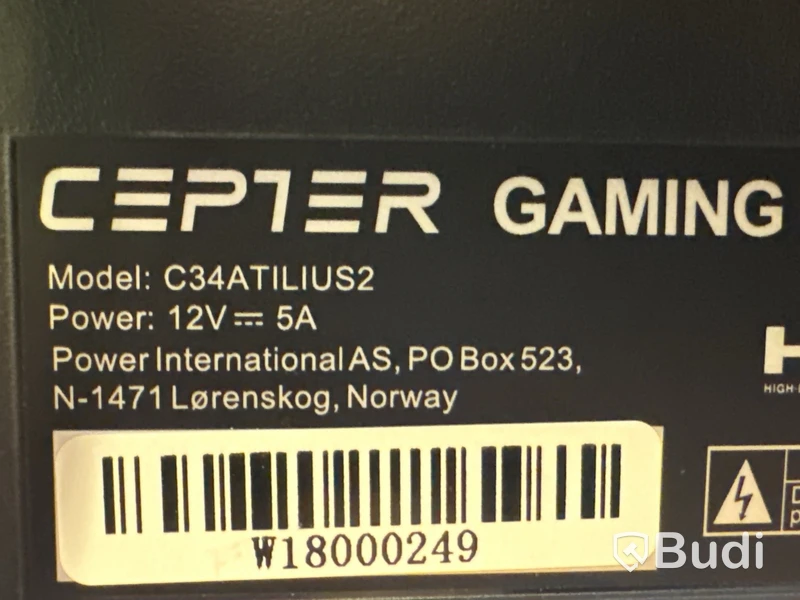 Cepter Monitor C34ATILIUS2
