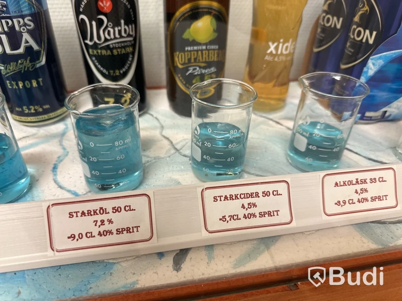 Glasad informasionsdisplay.