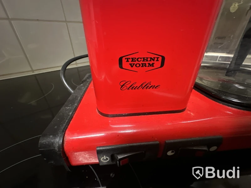 Kaffebryggare, Moccamaster, Clubline, AutoOff, röd