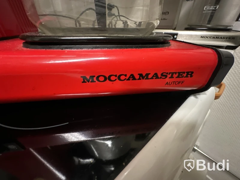 Kaffebryggare, Moccamaster, Clubline, AutoOff, röd