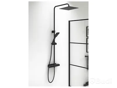 Takdusch Gustavsberg, Estetic Square 150 cc, mattsvart