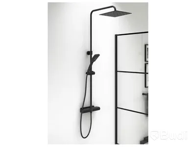 Takdusch Gustavsberg, Estetic Square 150 cc, mattsvart