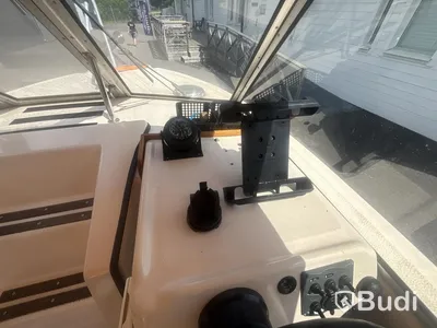 Motorboat Ryds 530DC with Johnson 70 hp 2-stroke. Length: 5.3 m. 1988