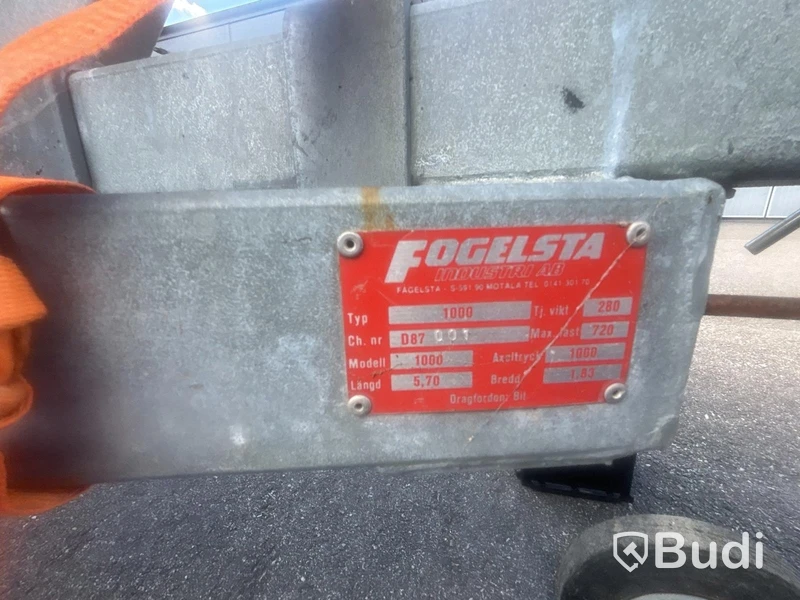 Motorboat Ryds 530DC with Johnson 70 hp 2-stroke. Length: 5.3 m. 1988