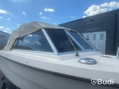Motorboat Ryds 530DC with Johnson 70 hp 2-stroke. Length: 5.3 m. 1988