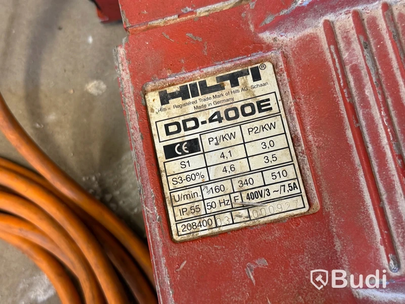 Kärnborrmaskin, HILTI DD-400E