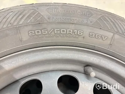 4 st. Sommarhjul Goodyear 16 tum