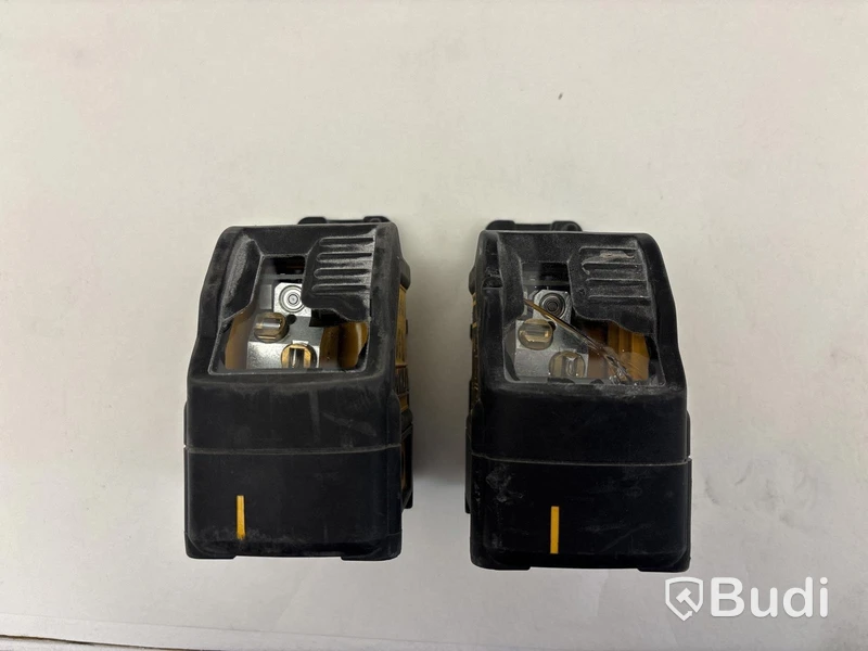 2 st. Krysslinjelaser Dewalt DW088CG