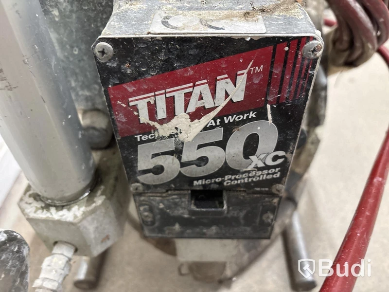 2 st. Färgsprutor Titan 550XC och Perfomance 650e