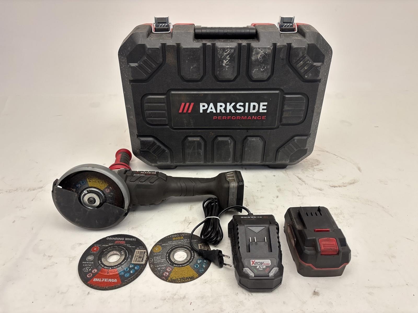 Vinkelslipmaskin Parkside PWSAP 20-Li F6