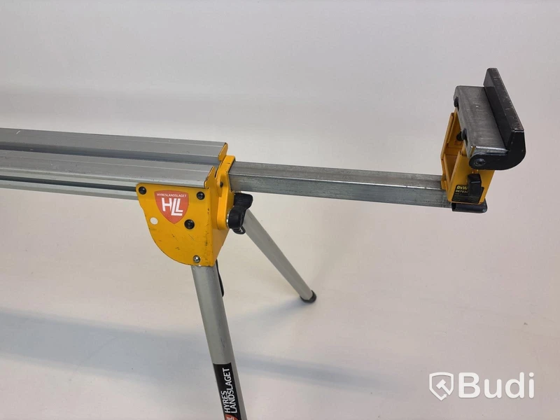 Kombigeringssåg Dewalt inkl. sågbänk och sågbockar