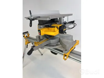 Kombigeringssåg Dewalt inkl. sågbänk och sågbockar