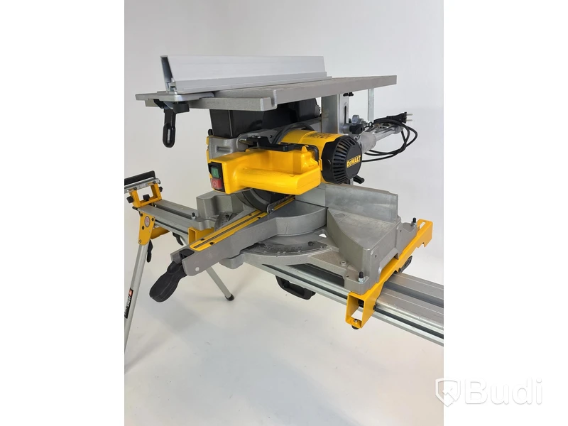 Kombigeringssåg Dewalt inkl. sågbänk och sågbockar