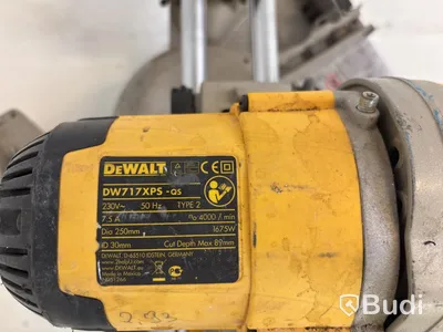 Kap- och gersåg DeWalt, DW717XPS