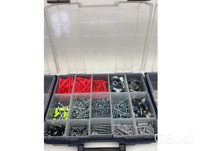 Lot of assorted electrical components, plugs, etc.