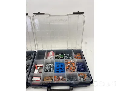 Lot of assorted electrical components, plugs, etc.