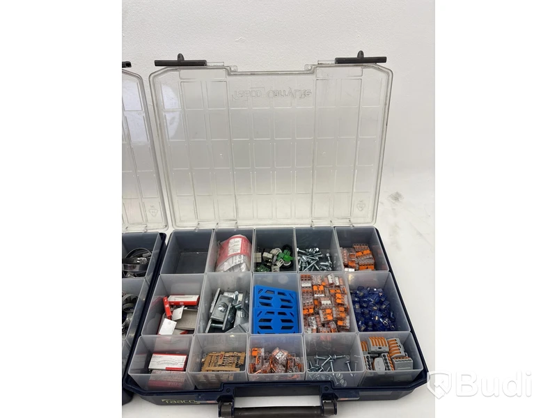 Lot of assorted electrical components, plugs, etc.