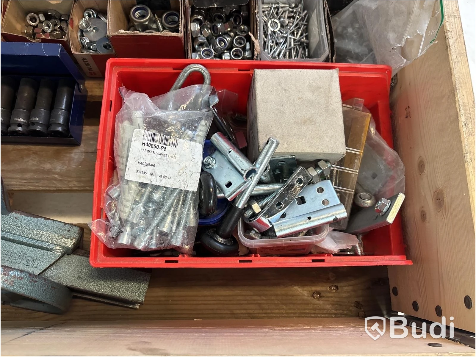 Lot of assorted sockets, screws, etc.
