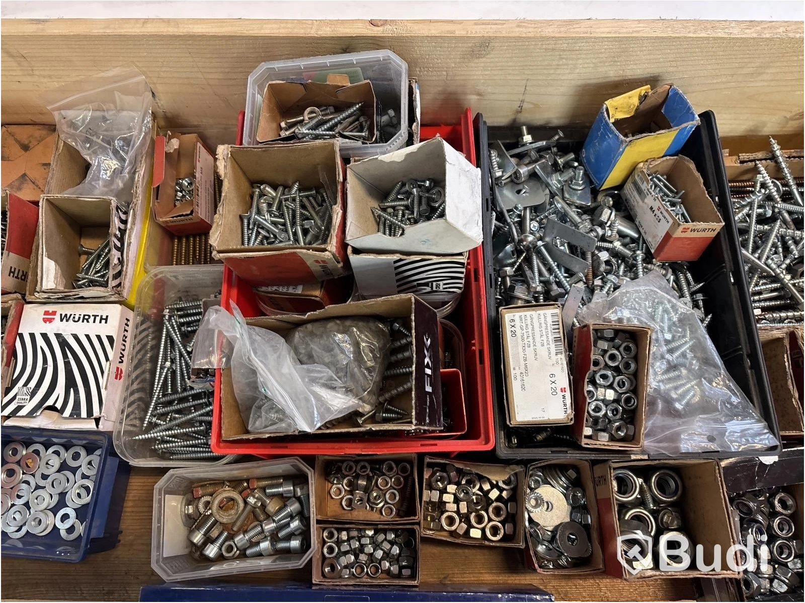 Lot of assorted sockets, screws, etc.