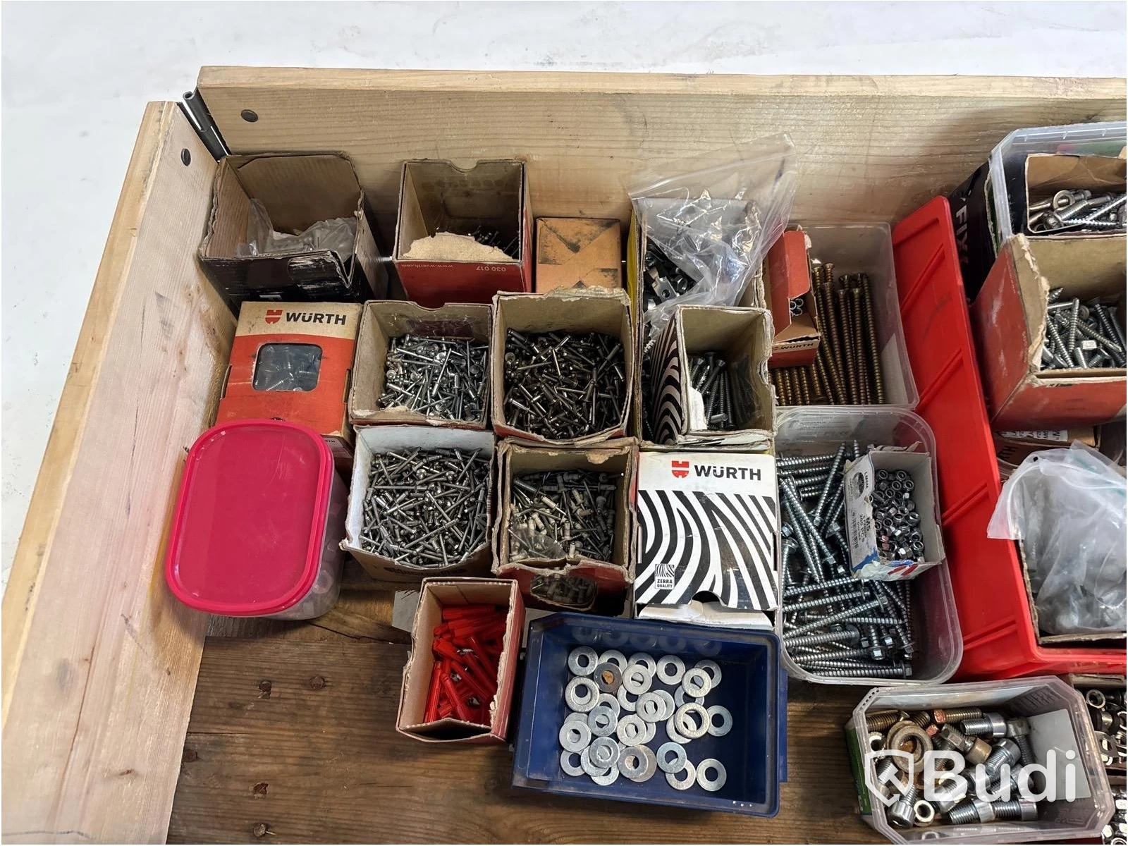 Lot of assorted sockets, screws, etc.