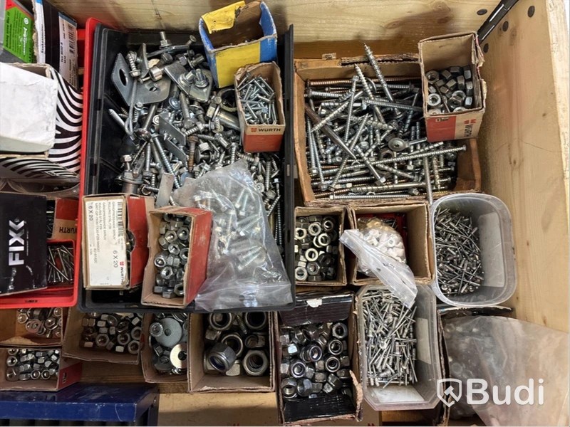Lot of assorted sockets, screws, etc.