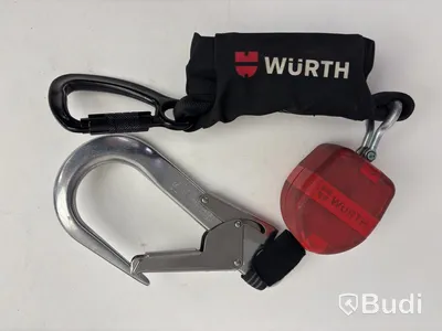 2 safety harnesses, incl. assorted accessories, bags + helmets, Würth