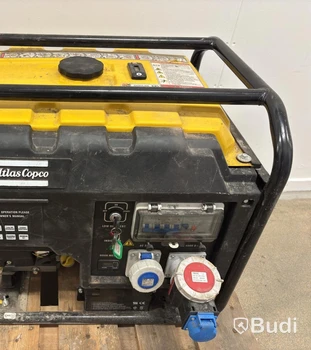 Elverk Atlas Copco P8000T, bensin, 230V