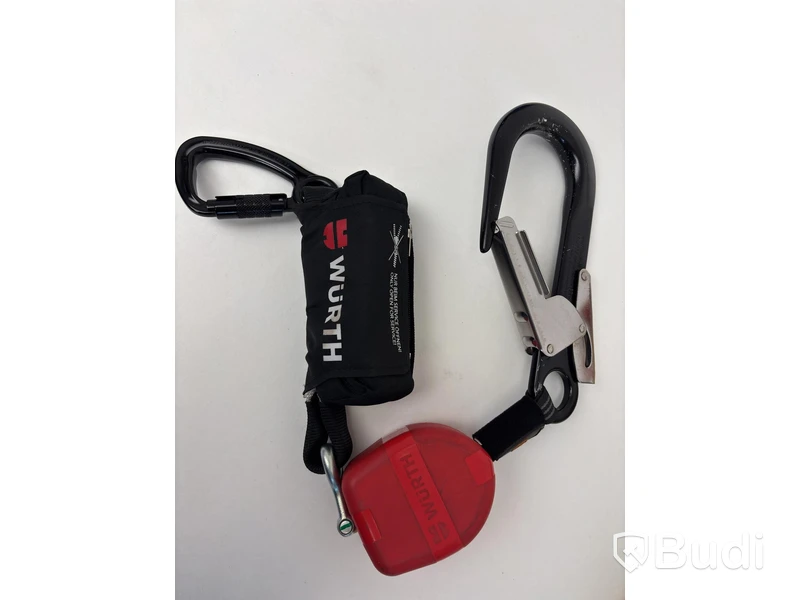 2 safety harnesses, incl. various accessories, backpacks + helmets, Würth
