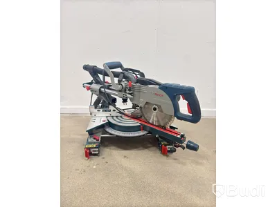 Bosch GCM 8 SJL mitre saw incl. Bosch GTA 2500 saw stand