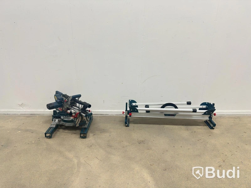 Bosch GCM 8 SJL mitre saw incl. Bosch GTA 2500 saw stand