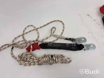 Fall protection equipment, helmet and harness