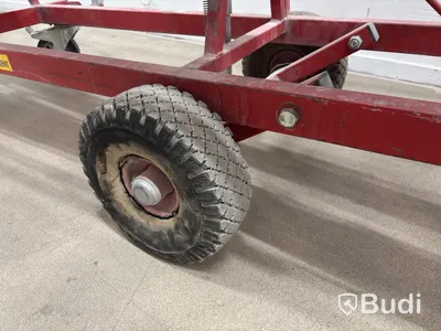 Skivvagn Starke Arvid 10400 inkl. utskjutsstege Wibe ladders, WUS D60 CF