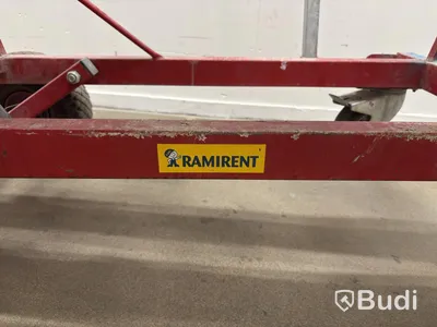 Skivvagn Starke Arvid 10400 inkl. utskjutsstege Wibe ladders, WUS D60 CF