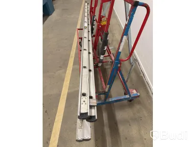 Skivvagn Starke Arvid 10400 inkl. utskjutsstege Wibe ladders, WUS D60 CF