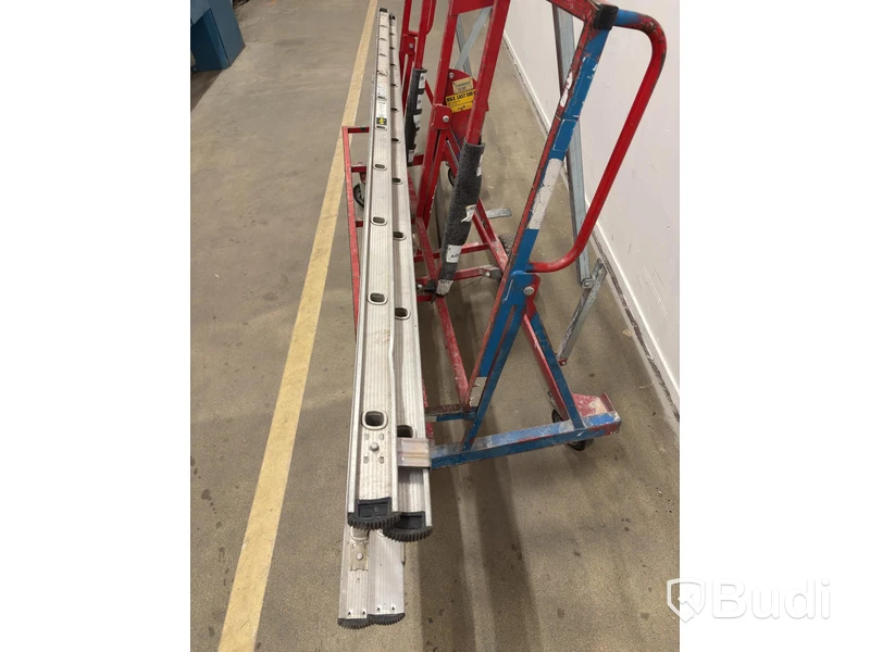 Skivvagn Starke Arvid 10400 inkl. utskjutsstege Wibe ladders, WUS D60 CF