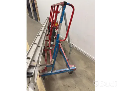 Skivvagn Starke Arvid 10400 inkl. utskjutsstege Wibe ladders, WUS D60 CF