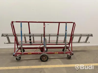 Skivvagn Starke Arvid 10400 inkl. utskjutsstege Wibe ladders, WUS D60 CF