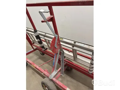 Skivvagn Starke Arvid 10400 inkl. utskjutsstege Wibe ladders, WUS D60 CF