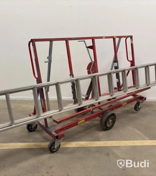 Skivvagn Starke Arvid 10400 inkl. utskjutsstege Wibe ladders, WUS D60 CF